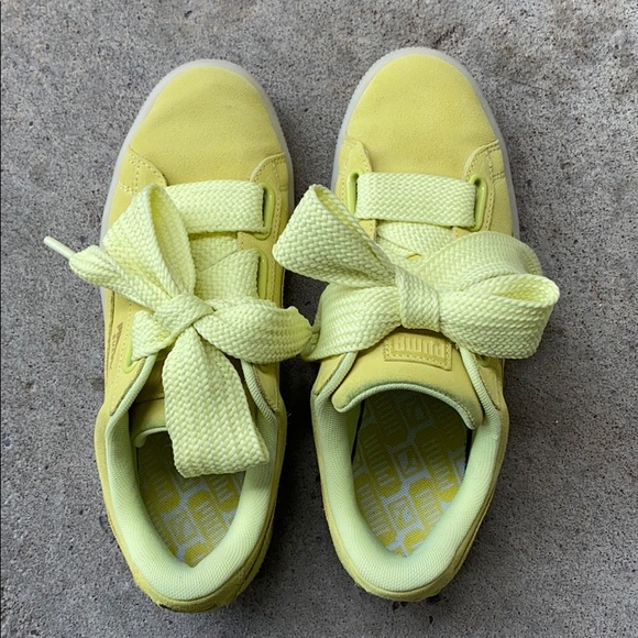 PUMA Neon yellow sneakers - Picture 4 of 12